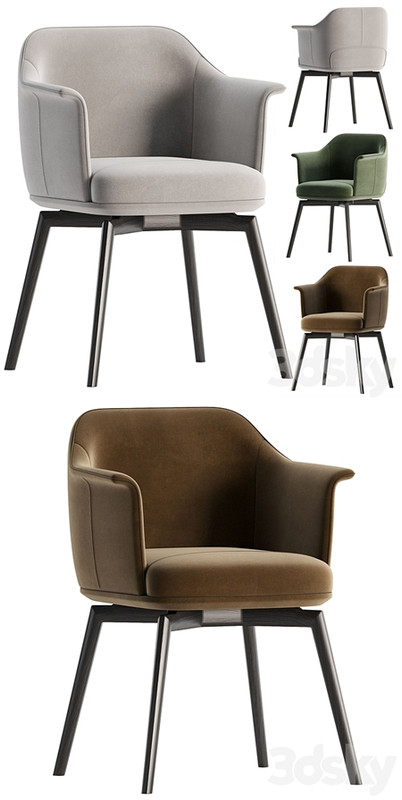 Poltrona Frau Archibald Chair